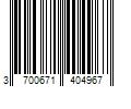 Barcode Image for UPC code 3700671404967