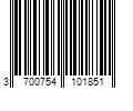 Barcode Image for UPC code 3700754101851