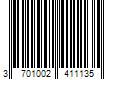 Barcode Image for UPC code 3701002411135