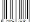 Barcode Image for UPC code 3701002700864