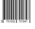 Barcode Image for UPC code 3701002701847