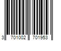 Barcode Image for UPC code 3701002701953