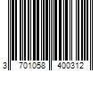 Barcode Image for UPC code 3701058400312