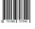 Barcode Image for UPC code 3701066707540