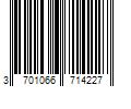 Barcode Image for UPC code 3701066714227