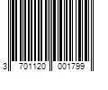 Barcode Image for UPC code 3701120001799