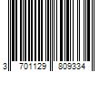 Barcode Image for UPC code 3701129809334. Product Name: Bioderma Hydrabio Hyalu+ Serum 30ml