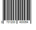 Barcode Image for UPC code 3701200400054