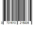 Barcode Image for UPC code 3701610215835