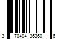 Barcode Image for UPC code 370404363606