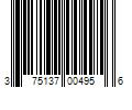 Barcode Image for UPC code 375137004956