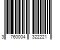 Barcode Image for UPC code 3760004322221