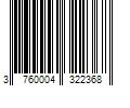 Barcode Image for UPC code 3760004322368