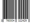 Barcode Image for UPC code 3760004322429