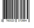 Barcode Image for UPC code 3760020070564