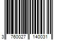 Barcode Image for UPC code 3760027140031