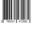 Barcode Image for UPC code 3760031472982