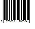 Barcode Image for UPC code 3760033260204