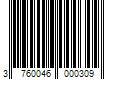 Barcode Image for UPC code 3760046000309