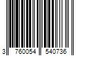 Barcode Image for UPC code 3760054540736