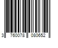 Barcode Image for UPC code 3760078080652