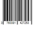 Barcode Image for UPC code 3760081427253