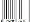 Barcode Image for UPC code 3760099700317