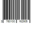 Barcode Image for UPC code 3760100162905