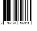 Barcode Image for UPC code 3760100680645