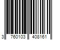 Barcode Image for UPC code 3760103408161