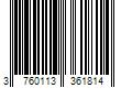 Barcode Image for UPC code 3760113361814