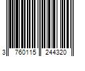 Barcode Image for UPC code 3760115244320