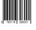 Barcode Image for UPC code 3760116326001