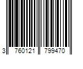 Barcode Image for UPC code 3760121799470