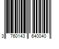 Barcode Image for UPC code 3760143640040