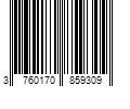 Barcode Image for UPC code 3760170859309. Product Name: Urban Factory Nylee TLS15UF Carrying Case for 15.6  Notebook - Black - TLS15UF
