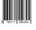 Barcode Image for UPC code 3760171550304