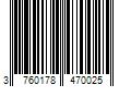 Barcode Image for UPC code 3760178470025