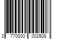 Barcode Image for UPC code 3770000002508