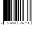 Barcode Image for UPC code 3770000002744