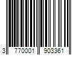 Barcode Image for UPC code 3770001903361