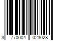 Barcode Image for UPC code 3770004023028