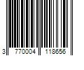 Barcode Image for UPC code 3770004118656