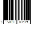 Barcode Image for UPC code 3770010032021