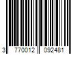 Barcode Image for UPC code 3770012092481