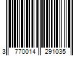 Barcode Image for UPC code 3770014291035