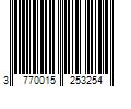 Barcode Image for UPC code 3770015253254