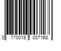 Barcode Image for UPC code 3770018007168