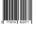 Barcode Image for UPC code 3770018622071