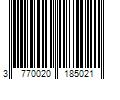 Barcode Image for UPC code 3770020185021